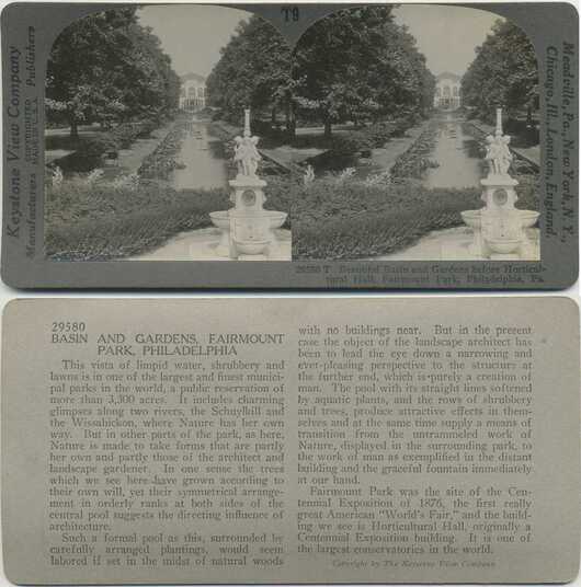 Basin & Gardens, Horticultural Hall