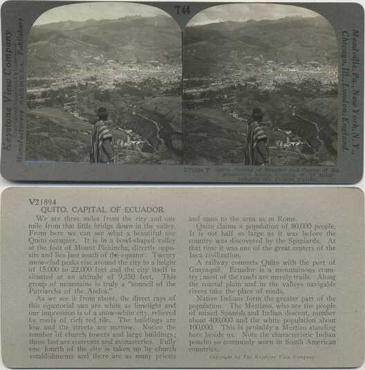 Panoramic City View with Figure
