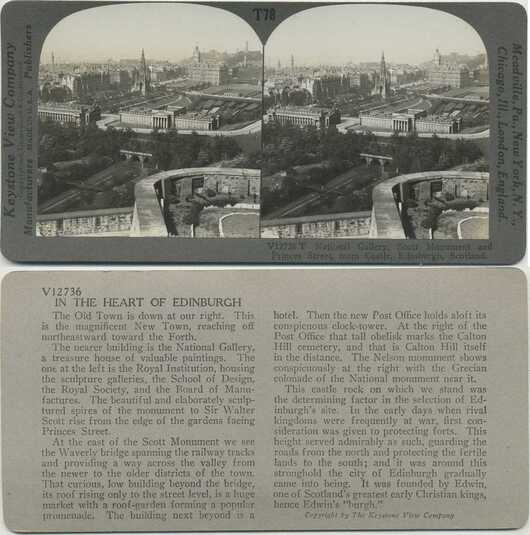 Edinburgh Panorama from Castle