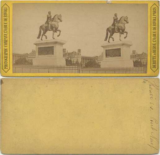 Equestrian Statue Henri IV, Paris