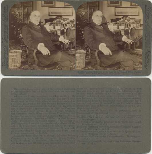 President McKinley at Council Table