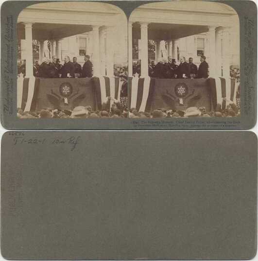 McKinley Inauguration Oath Ceremony