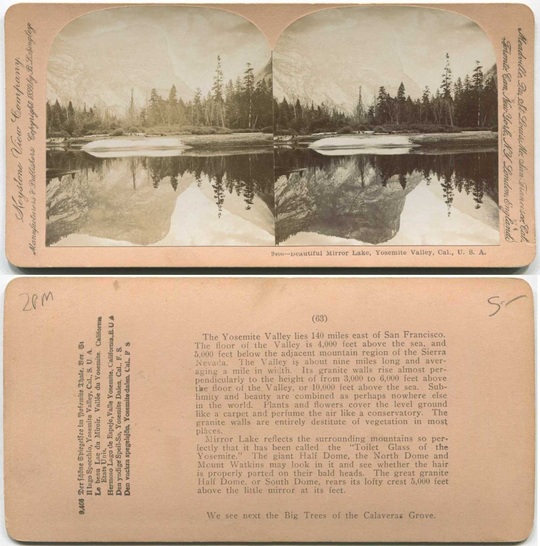 Mirror Lake, Yosemite Valley