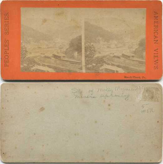 Mauch Chunk Valley with Railroad