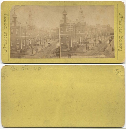 Independence Hall Street Scene