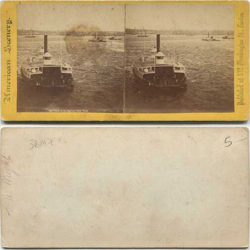Harbor View with Steamboat, New York