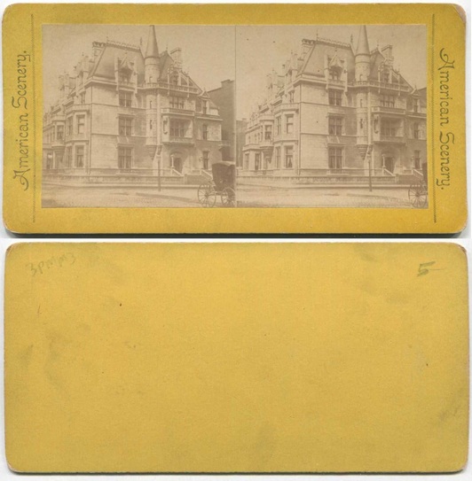 Ornate City Building and Carriage