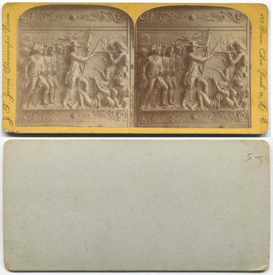 Bas-Relief of Historical Battle Scene