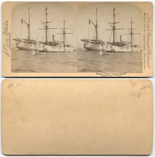 Spanish Cruiser 'Infanta Isabel'