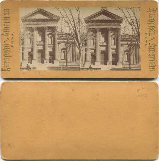 Cathedral Building with Columns