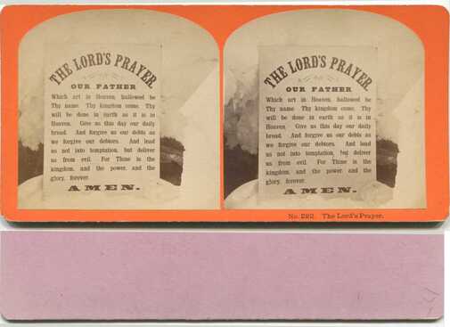 The Lord's Prayer Text