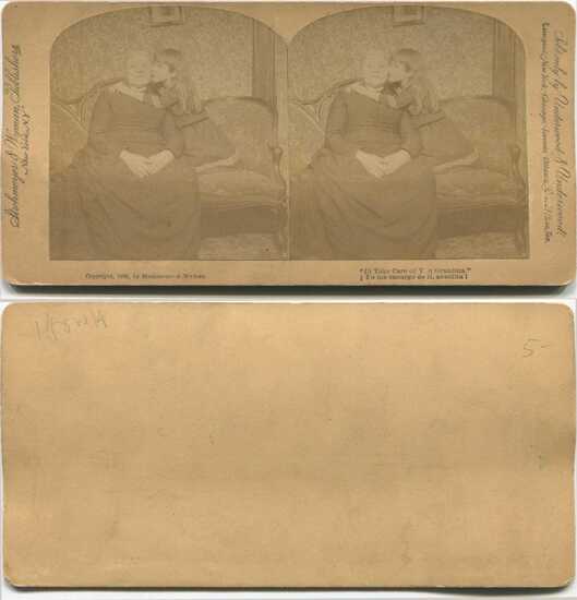 Grandmother and Child Embracing