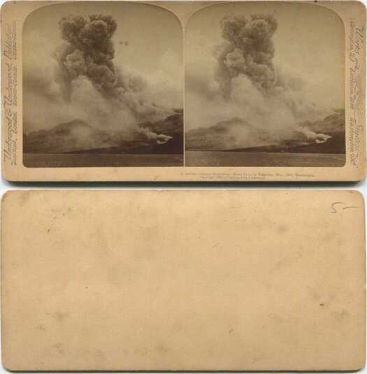 Volcanic Eruption of Mont Pelée