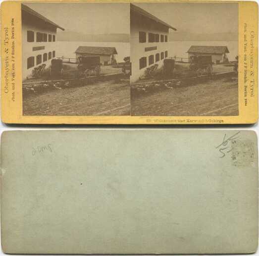 Lakeside Building with Cart