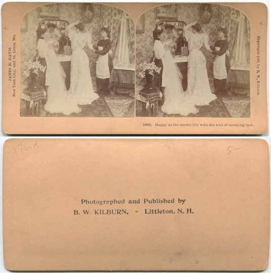 Bride Dressing in Interior