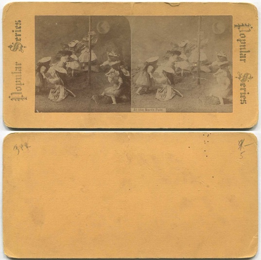 Children Playing At North Pole