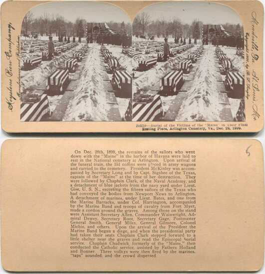 Burial of USS Maine Victims