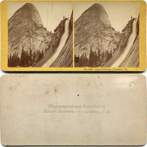Liberty Cap and waterfall