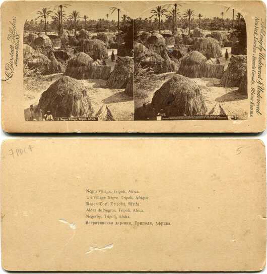 African Village with Straw Huts