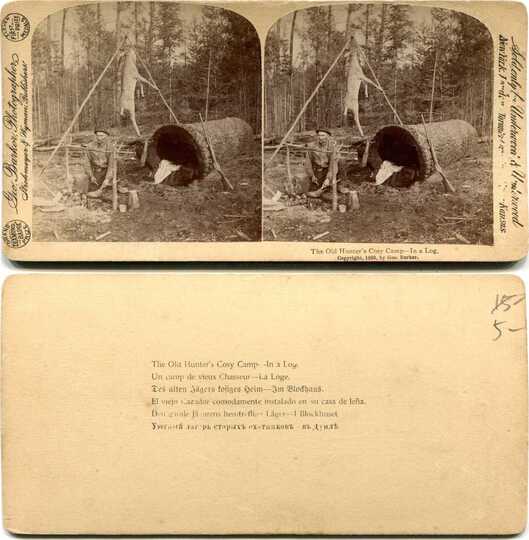 Old Hunter's Log Camp