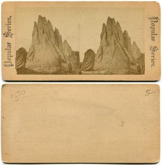 Tall Sandstone Spire Formations
