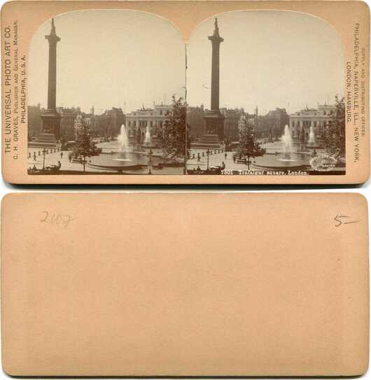 Trafalgar Square with Nelson's Column