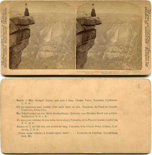 Woman on Glacier Point, Yosemite