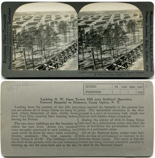 Camp Upton Soldier Quarters