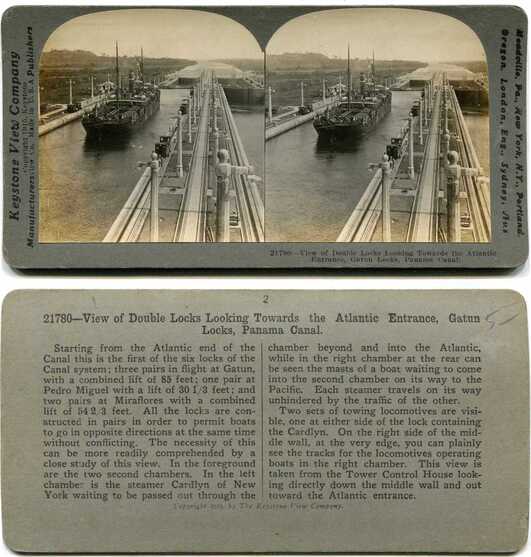 Gatun Double Locks, Panama Canal
