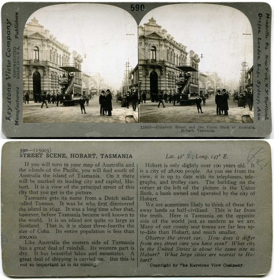 Street Scene, Hobart, Tasmania
