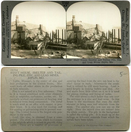 Shaft House, Smelter, Tailing Pile