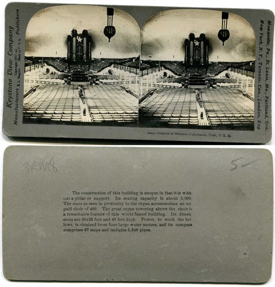 Mormon Tabernacle Interior