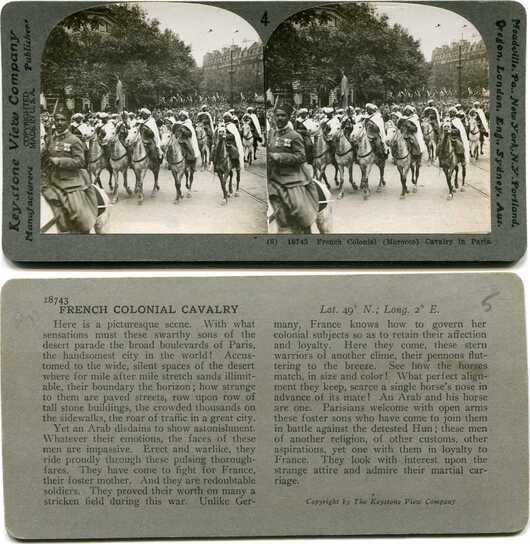 French Colonial Cavalry Parade