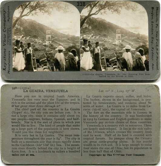 La Guaira Town and Fort View