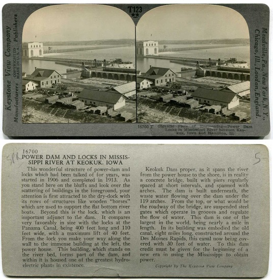 River Dam and Locks System