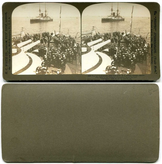 Naval Battleship Deck and Review