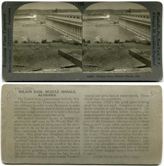 Wilson Dam, Muscle Shoals, Alabama