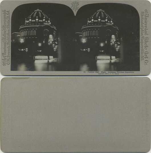 Festival Hall, Louisiana Purchase Expo