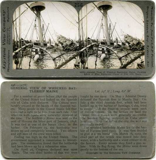 Wrecked Battleship Maine