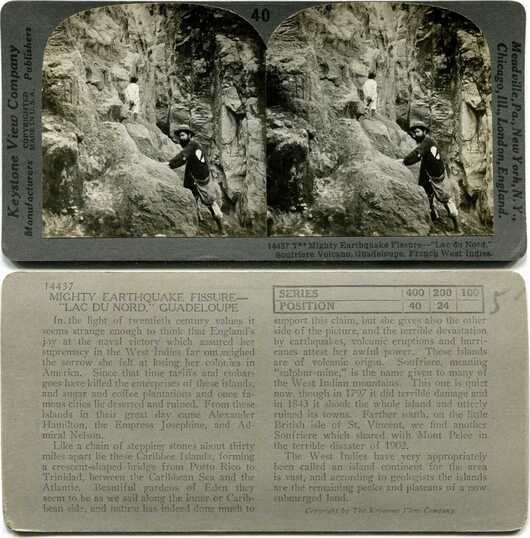 Volcanic Fissure with Men
