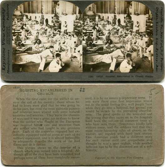 Church Converted to Hospital Ward
