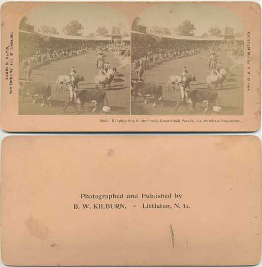 Stock Parade, World's Fair Grounds