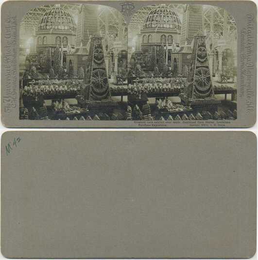 Corn Exhibit at World's Fair