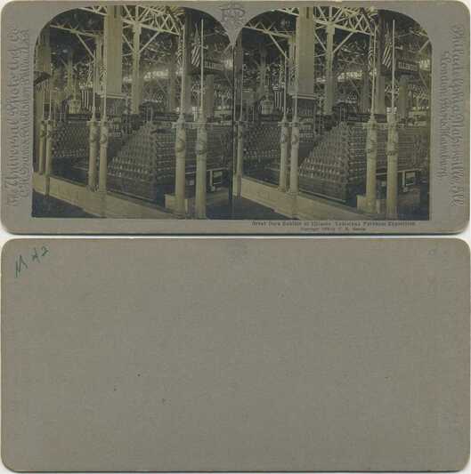 Illinois Corn Exhibit, 1904 Expo