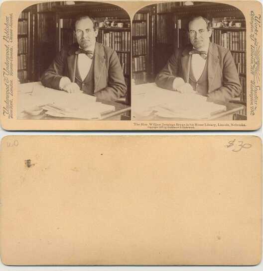 William Jennings Bryan in Home Library
