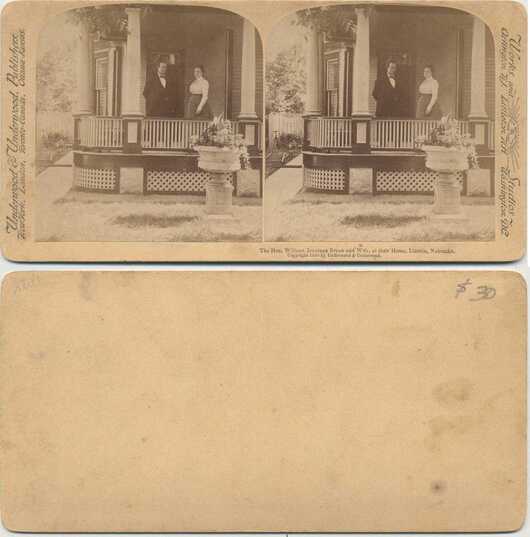 William Jennings Bryan and Wife