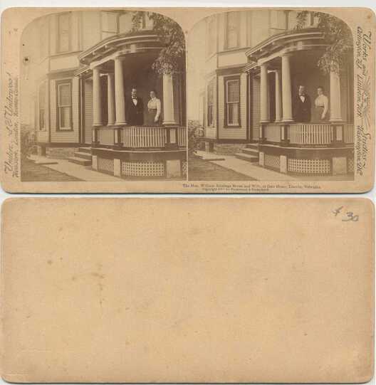 William Jennings Bryan and Wife Home