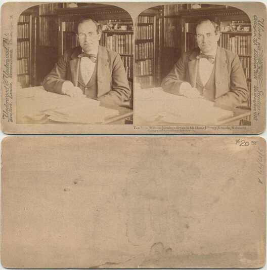 William Jennings Bryan in Home Library