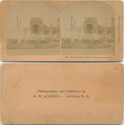 Fountains at Columbian Exposition