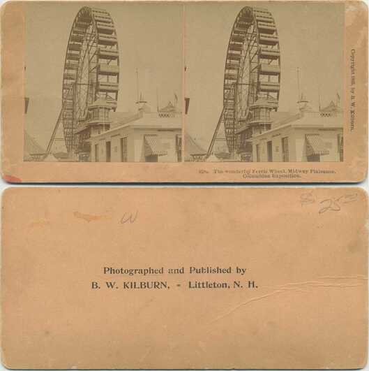 Wonderful Ferris Wheel, Midway Plaisance